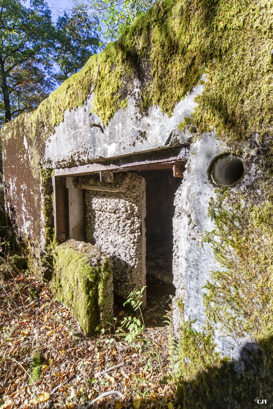 Ligne Maginot - MC1B - HENRIVILLE 3 (AVANT POSTE) - (Blockhaus pour canon) - 