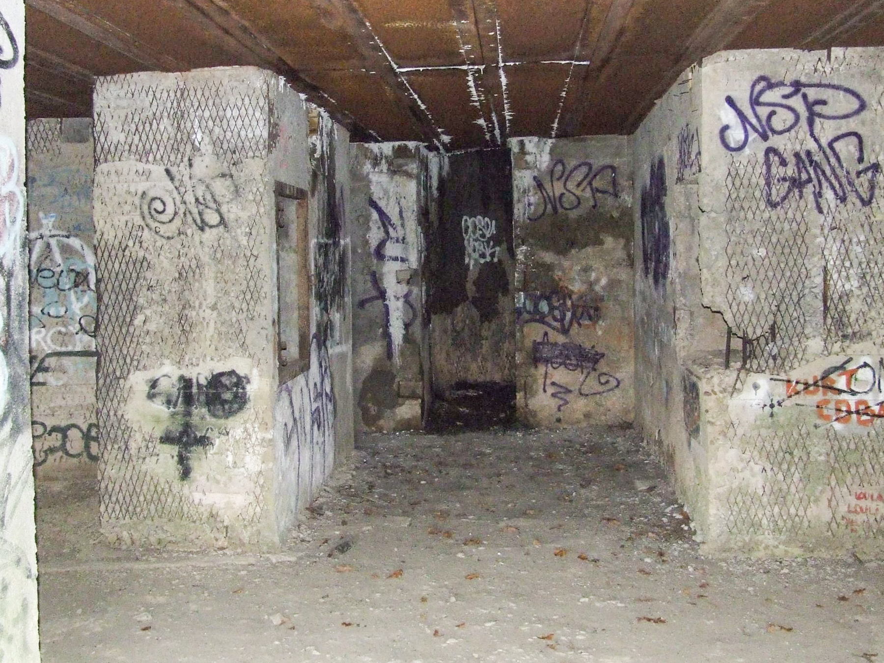Ligne Maginot - MC07 - STG R - (Casemate d'infanterie - Double) - L'intérieur de la casemate.