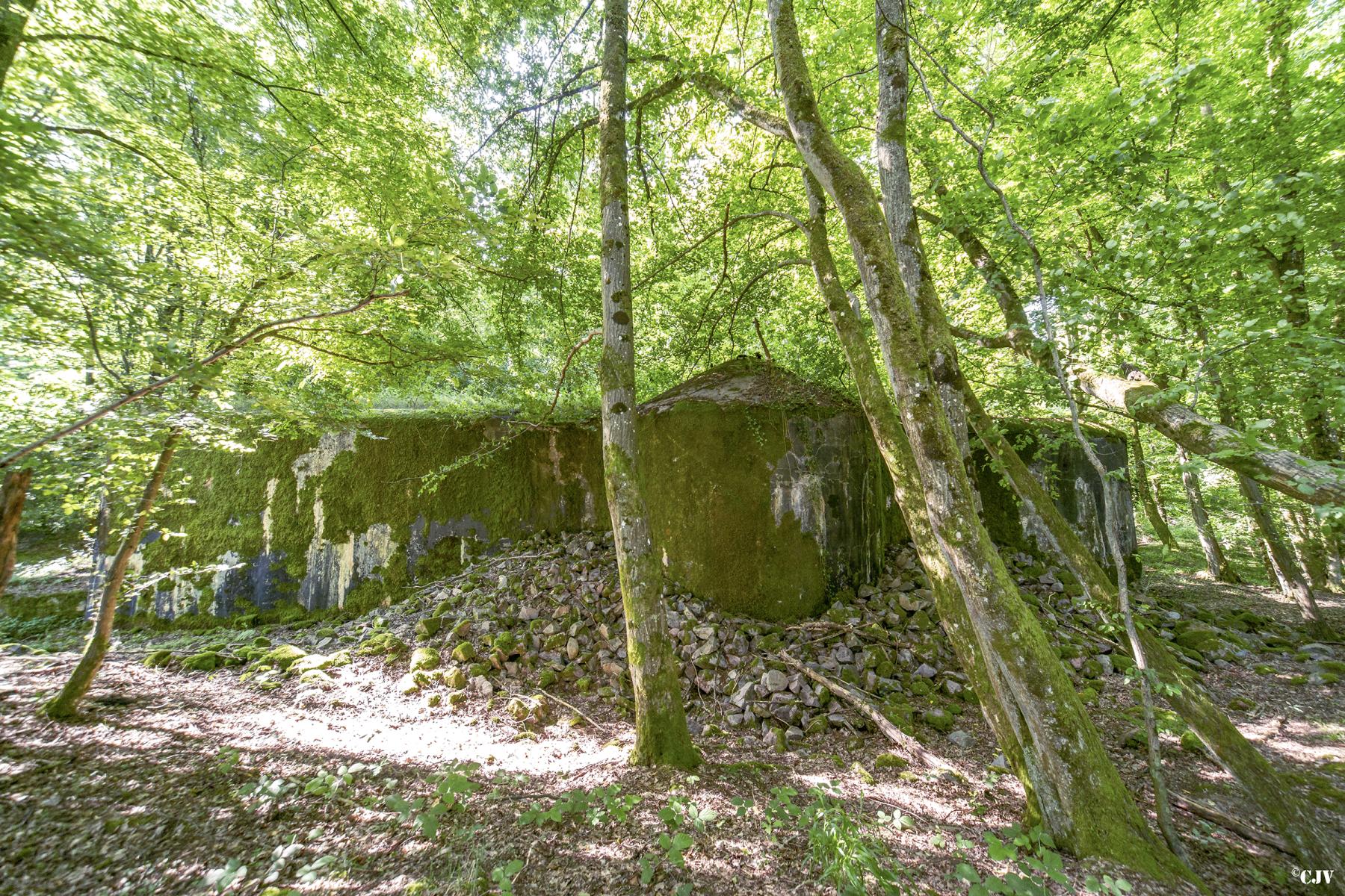 Ligne Maginot - MC08 - STG P - (Blockhaus pour canon) - 