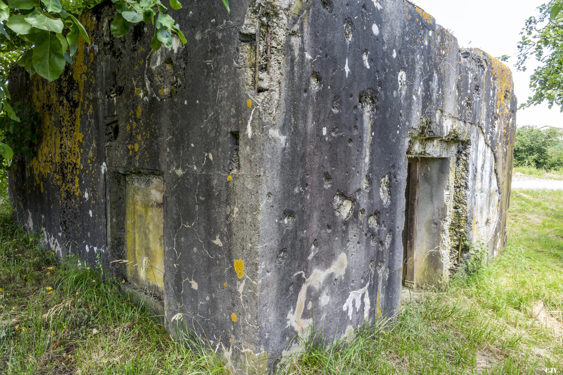 Ligne Maginot - VAHL EBERSING OUEST - (Blockhaus pour canon) - Les entrées