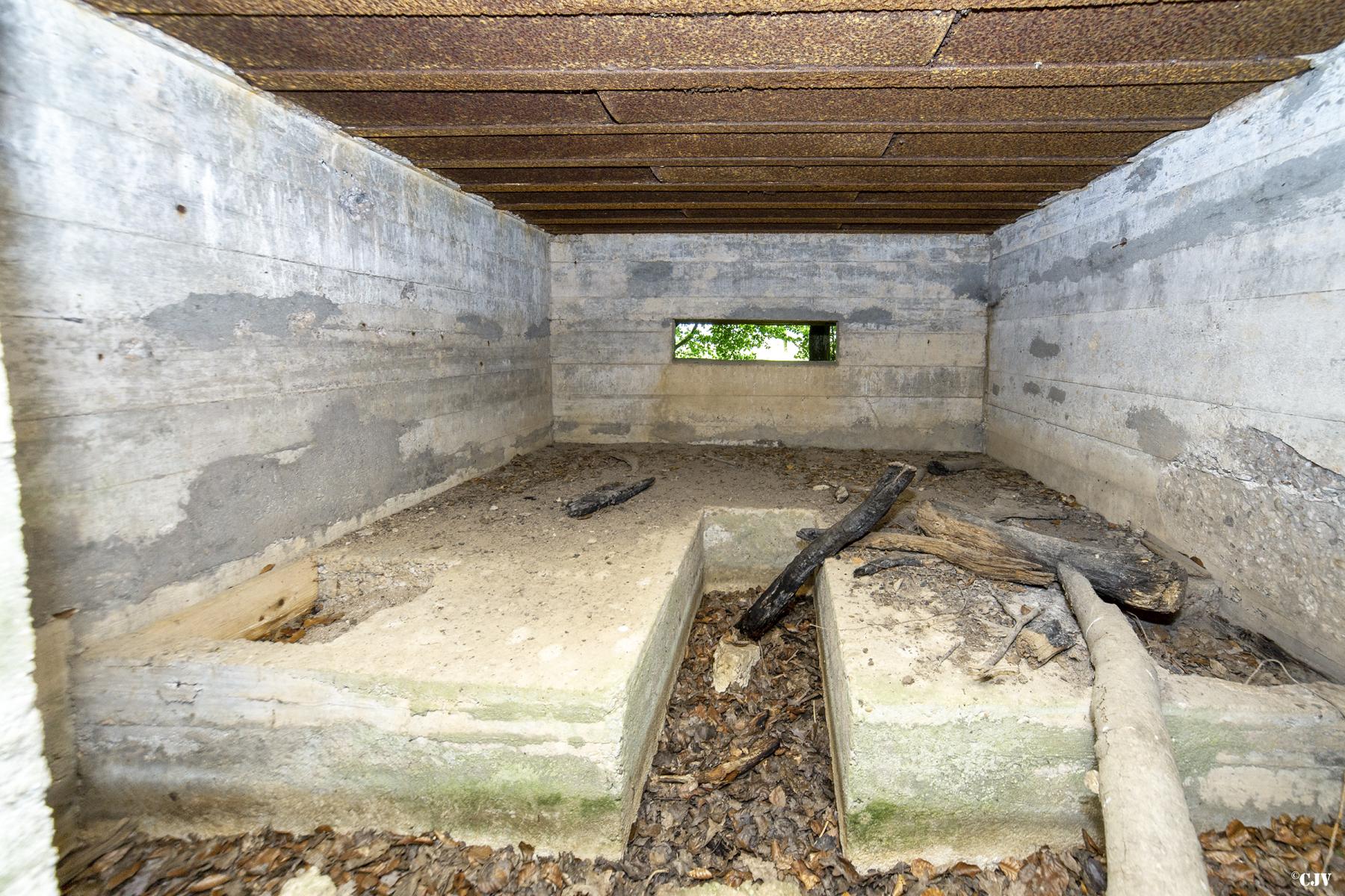 Ligne Maginot - VORDERSTERWALD 9 - (Blockhaus pour canon) - L'intérieur