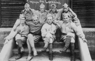 Ligne Maginot - COUCOU - A20 - (Ouvrage d'infanterie) - Le casernement léger de l'ouvrage 
L'équipe des lorrains