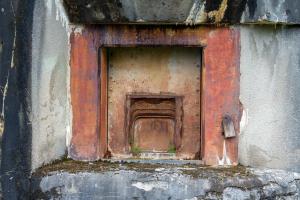 Ligne Maginot - HOCHWALD - (Ouvrage d'artillerie) - Bloc 13
Créneau pour obusier de 135