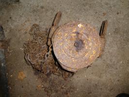 Ligne Maginot - HATTEN - O1 - (Observatoire d'artillerie) - Palan Victory-100 k-(Ets Tourtellier-Mulhouse)