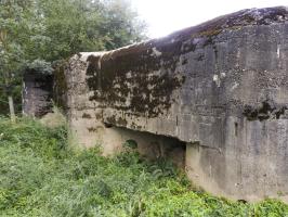 Ligne Maginot - PLAN - (Casemate d'infanterie - Simple) - La façade