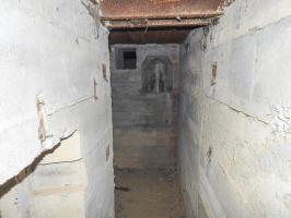Ligne Maginot - PLAN - (Casemate d'infanterie - Simple) - Le couloir de l'entrée hommes.