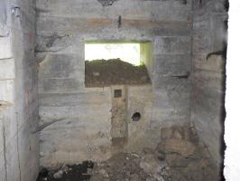 Ligne Maginot - PLAN - (Casemate d'infanterie - Simple) - La chambre de tir pour mitrailleuse.