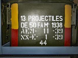 Ligne Maginot - OBERROEDERN SUD - RIEFFEL - (Casemate d'infanterie - Double) - Caisse d'obus de mortier de 50