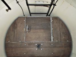Ligne Maginot - OBERROEDERN SUD - RIEFFEL - (Casemate d'infanterie - Double) - Plancher mobile