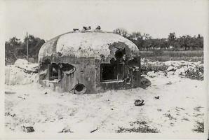 Ligne Maginot - OBERROEDERN SUD - RIEFFEL - (Casemate d'infanterie - Double) - Cloche GFM ou le Sgt Delasart a été tué