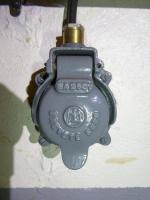 Ligne Maginot - OBERROEDERN SUD - RIEFFEL - (Casemate d'infanterie - Double) - Prise électrique de 250v