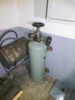 Ligne Maginot - OBERROEDERN SUD - RIEFFEL - (Casemate d'infanterie - Double) - Bouteille d'air comprimé pour le lancement du moteur