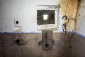 Ligne Maginot - ASCHBACH OUEST - (Casemate d'infanterie - Simple) - Goulotte à grenades et créneau FM flanquant la chambre de tir 