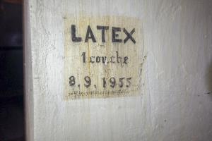 Ligne Maginot - SCHOENENBOURG - (Ouvrage d'artillerie) - Bloc 1
Marquage de peinture d'après-guerre