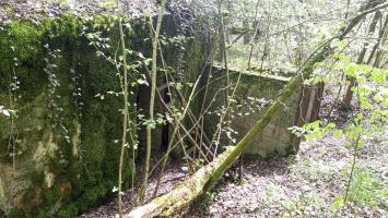 Ligne Maginot - CB202 - RETTELBOURG 1 - (Blockhaus pour canon) - L'entrée du matériel