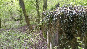 Ligne Maginot - CB202 - RETTELBOURG 1 - (Blockhaus pour canon) - Le Cb280 n'est pas loin