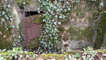 Ligne Maginot - CB118-C - OBERHEIDE 02 - (Blockhaus pour canon) - L'entrée du personnel