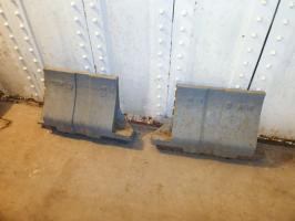 Ligne Maginot - SCHOENENBOURG - (Ouvrage d'artillerie) - Bloc 1
Dispositifs de renforcement des joues de trémies n°4.