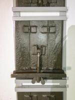 Ligne Maginot - SCHOENENBOURG - (Ouvrage d'artillerie) - Bloc 1
Obturateur pour créneau de cloche GFM type A en temps de paix