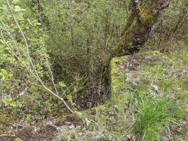 Ligne Maginot - BB304 - (Blockhaus pour arme infanterie) - Le toit