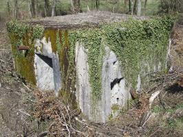 Ligne Maginot - BB349 - (Blockhaus pour arme infanterie) - Les entrées du blockhaus.