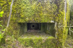 Ligne Maginot - M12B - KNOPP 3 - (Blockhaus pour arme infanterie) - Créneau FM