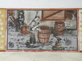 Ligne Maginot - LEMBACH - (Camp de sureté) - Peinture murale
Tonnelier