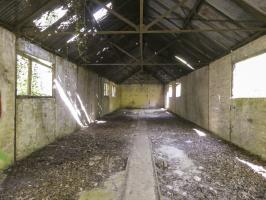 Ligne Maginot - LEMBACH - Tête d'antenne - Hangar des machines
Voie de garage 