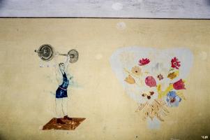 Ligne Maginot - LEMBACH - (Camp de sureté) - Peintures murales