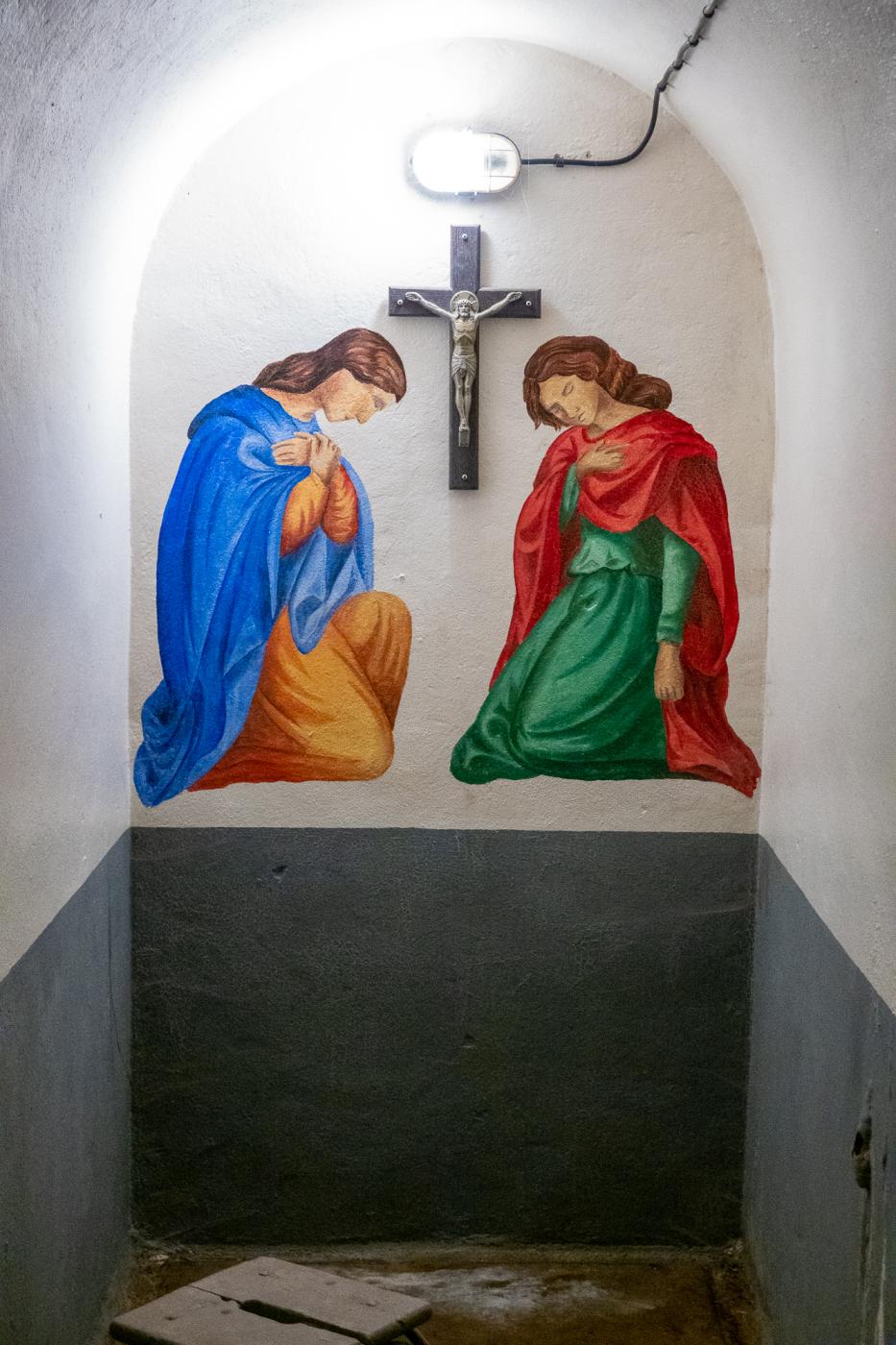 Ligne Maginot - SCHOENENBOURG - (Ouvrage d'artillerie) - Casernement
Chapelle - Michel Teiten