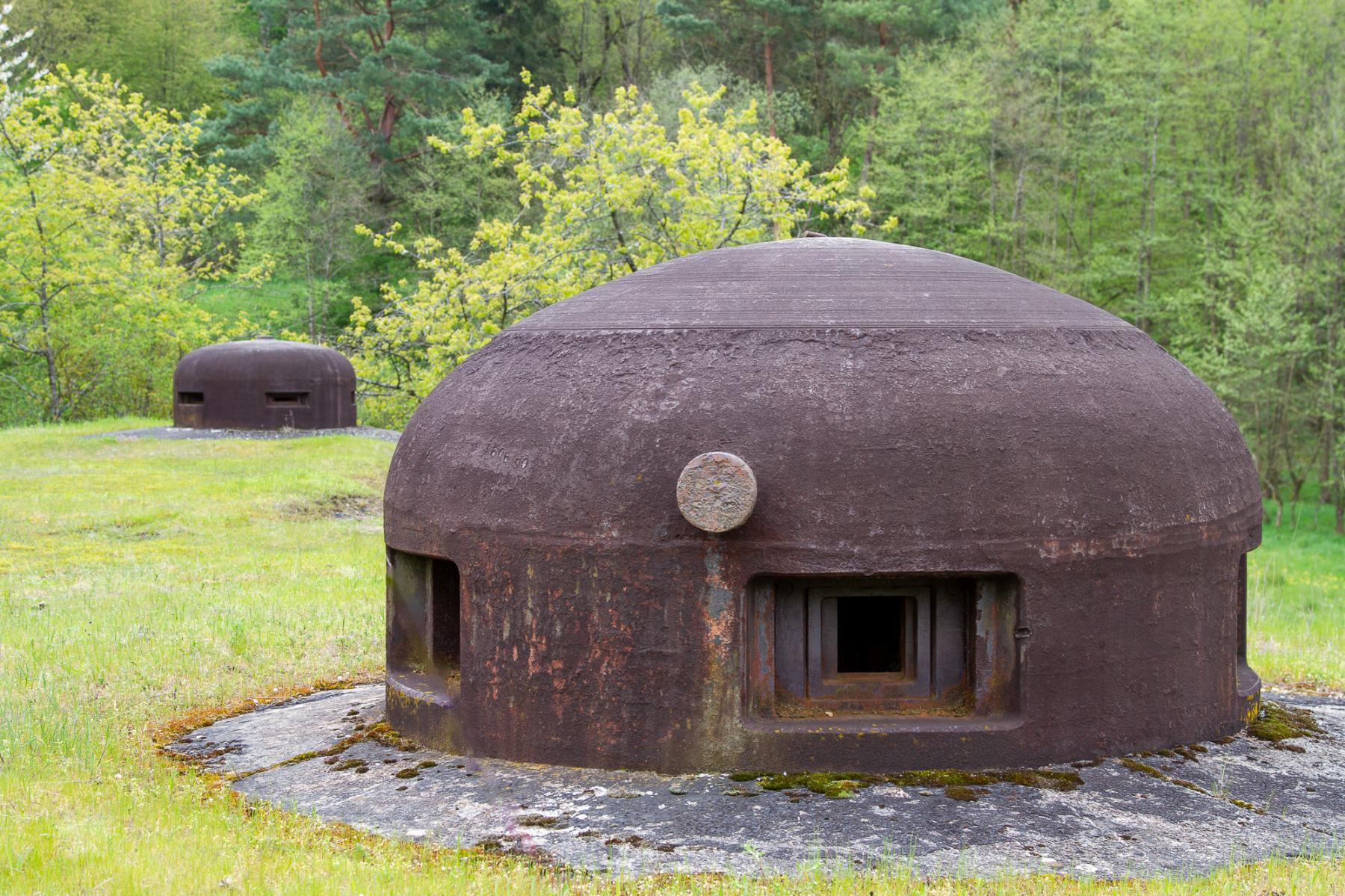 Ligne Maginot - HOCHWALD - (Ouvrage d'artillerie) - Bloc 12
Cloche GFM - Michel Teiten