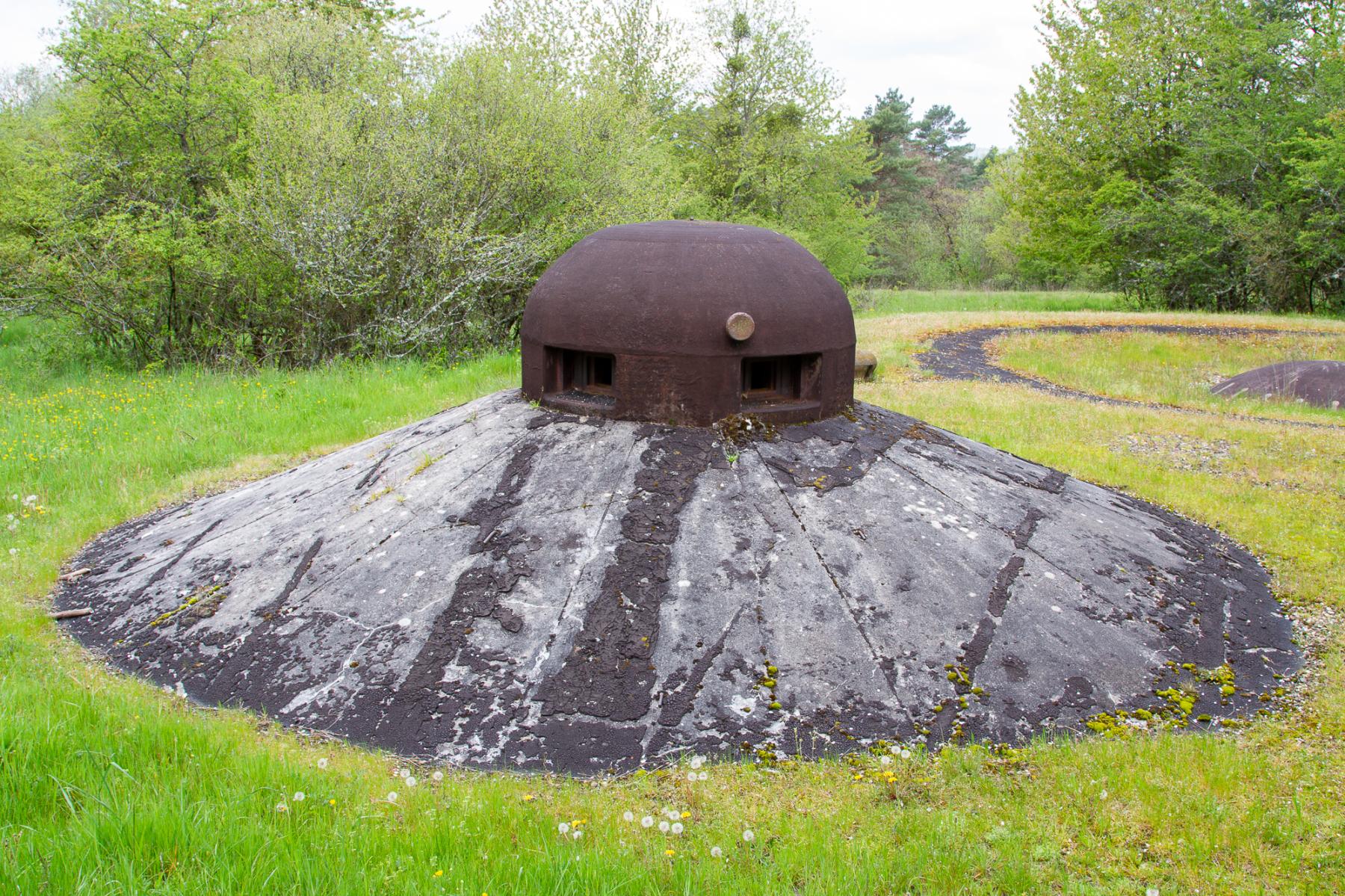 Ligne Maginot - HOCHWALD - (Ouvrage d'artillerie) - Bloc 14
Cloche GFM - Michel Teiten