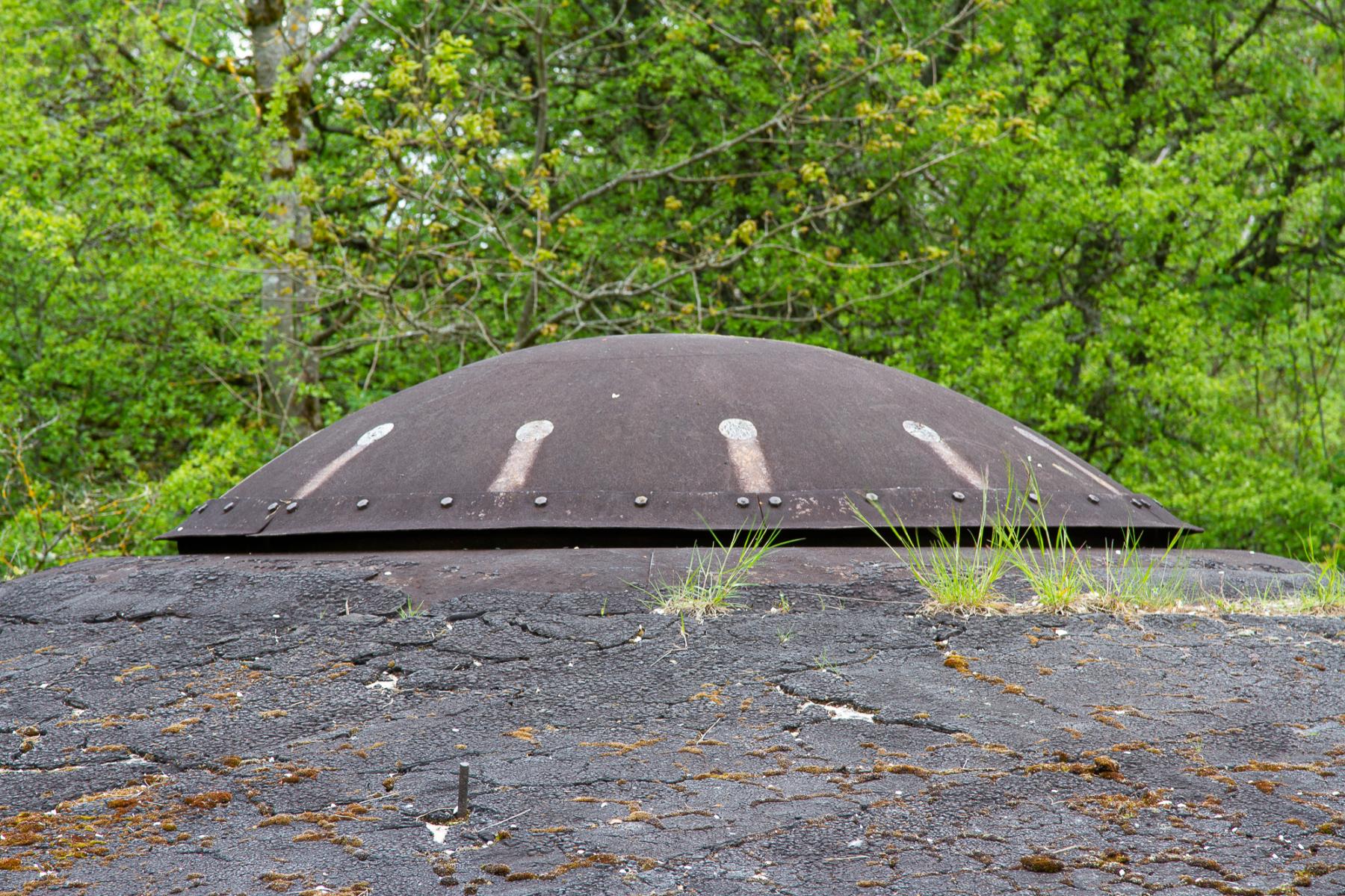 Ligne Maginot - HOCHWALD - (Ouvrage d'artillerie) - Bloc 15
Tourelle mitrailleuses - Michel Teiten