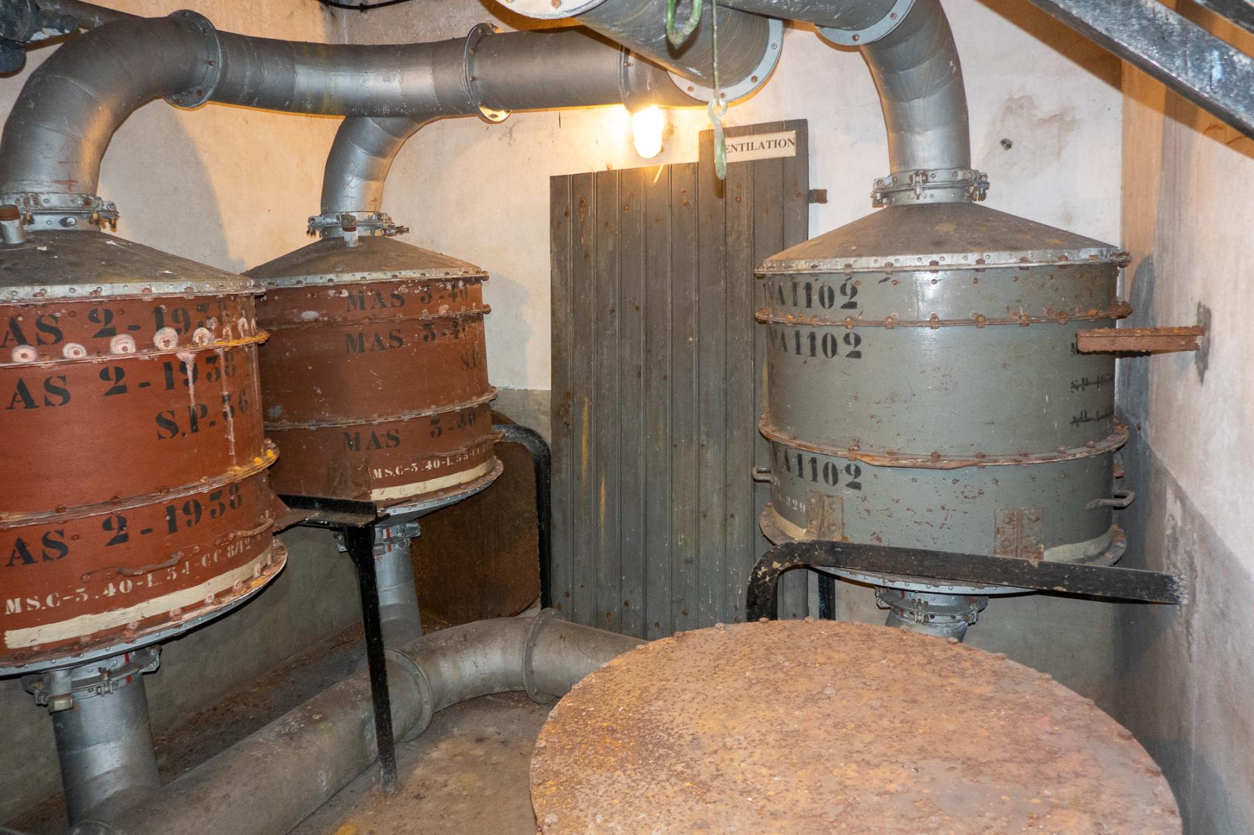 Ligne Maginot - HEIDENBUCKEL - (Abri) - Batterie de trois filtres - Michel Teiten
