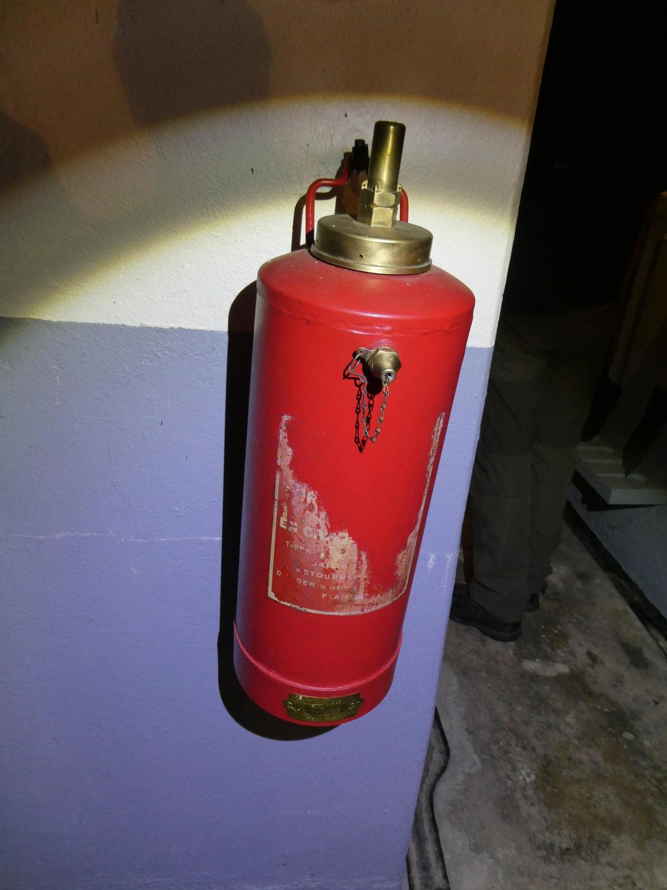 Ligne Maginot - Etablissements BOUILLON Frères (BOUILLON) - Extincteur BOUILLON Frères à mousse