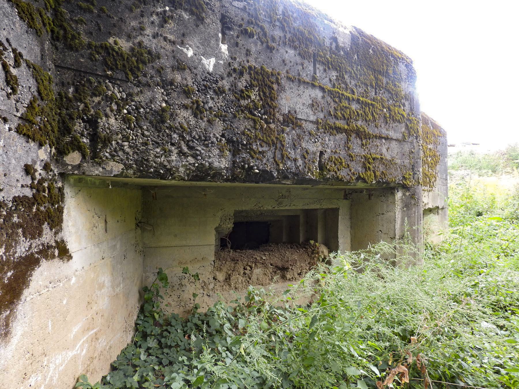 Ligne Maginot - PLAN - (Casemate d'infanterie - Simple) - Le créneau pour canon anti-char. - Stenger Mathieu