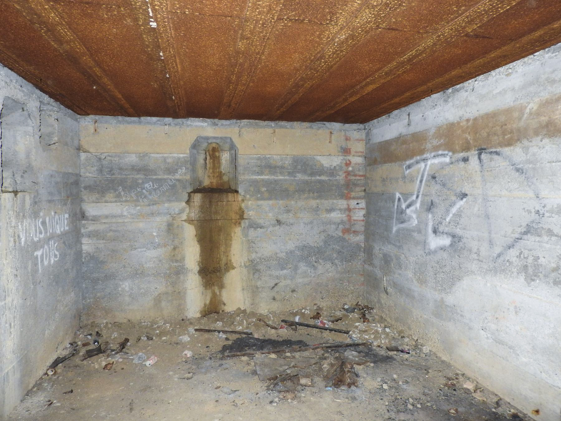 Ligne Maginot - PLAN - (Casemate d'infanterie - Simple) - La salle de repos. - Stenger Mathieu