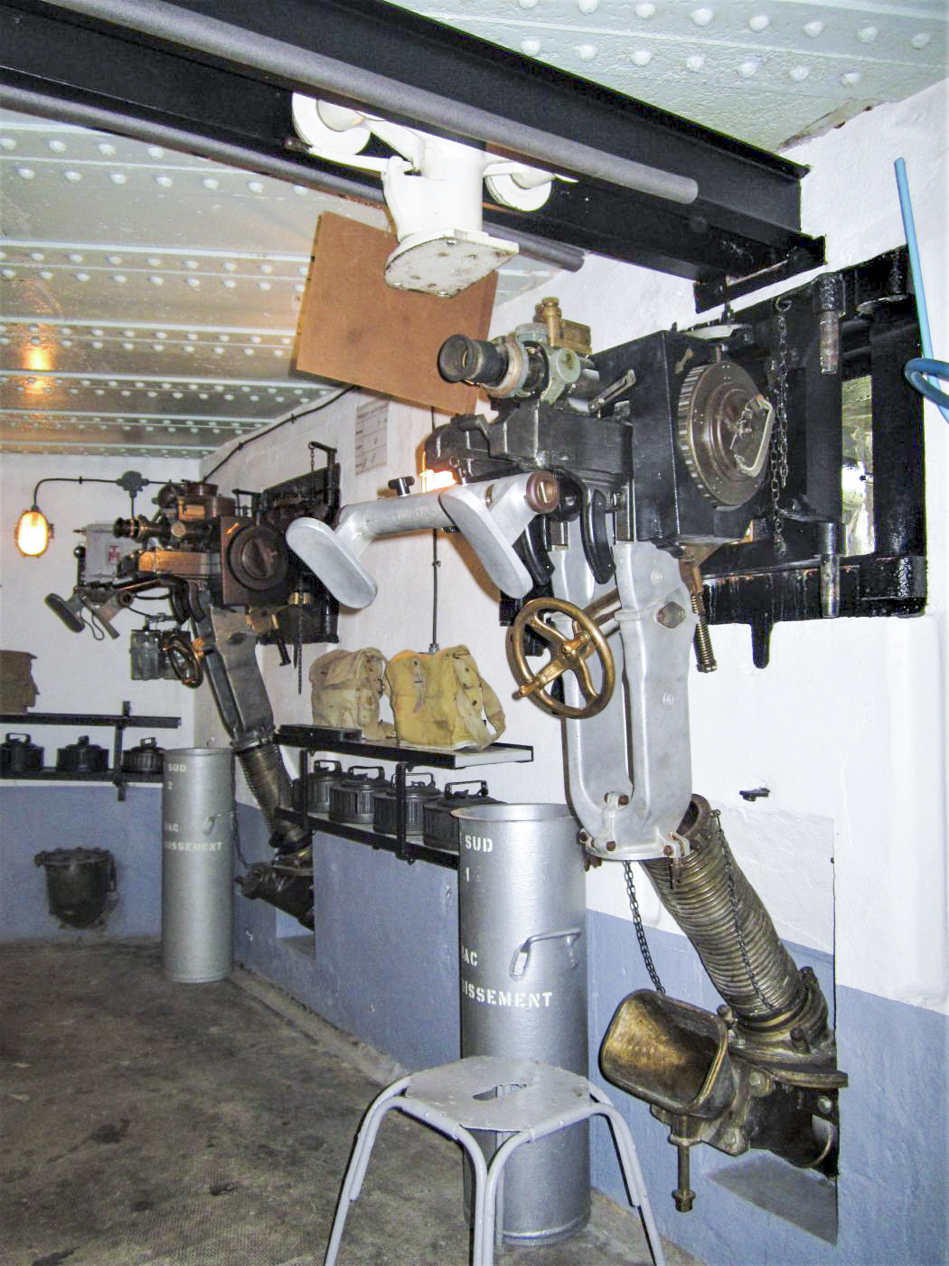 Ligne Maginot - OBERROEDERN SUD - RIEFFEL - (Casemate d'infanterie - Double) - Chambre de tir Sud
