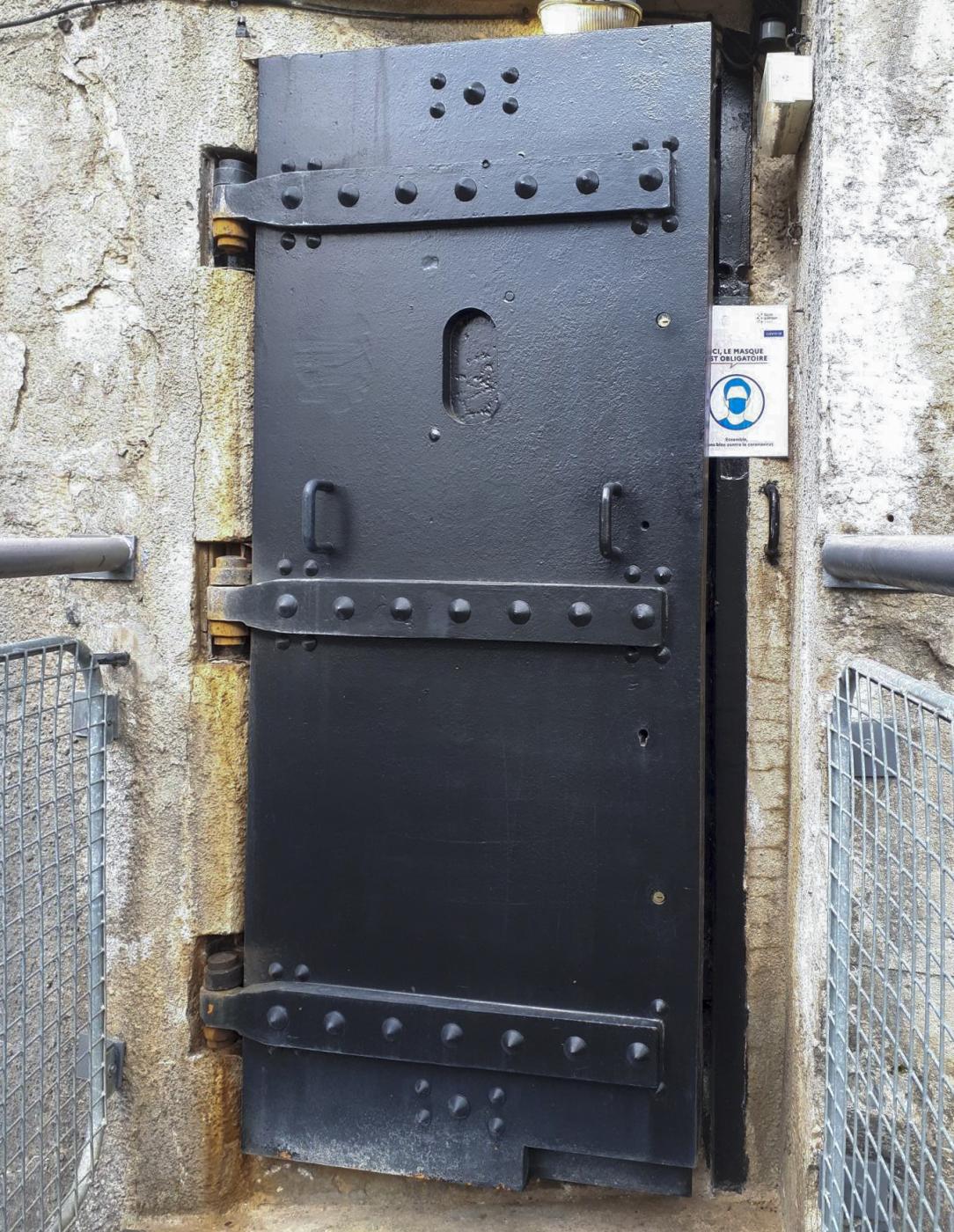 Ligne Maginot - OBERROEDERN SUD - RIEFFEL - (Casemate d'infanterie - Double) - Porte blindée