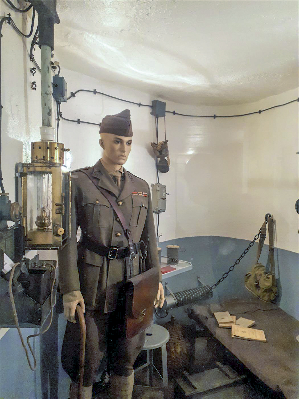 Ligne Maginot - OBERROEDERN SUD - RIEFFEL - (Casemate d'infanterie - Double) - Chambre du chef de casemate