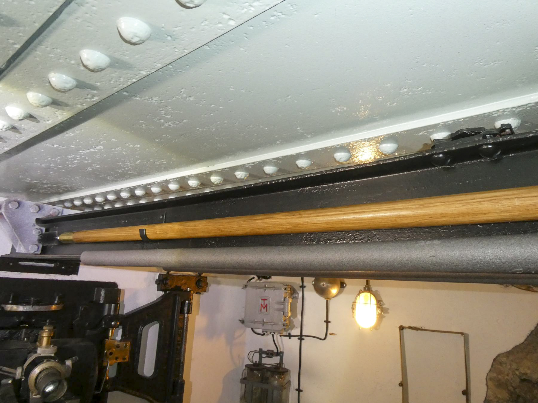 Ligne Maginot - OBERROEDERN SUD - RIEFFEL - (Casemate d'infanterie - Double) - Ecouvillon pour le canon de 37mm - ELLENA Daniel - CUNY Philippe