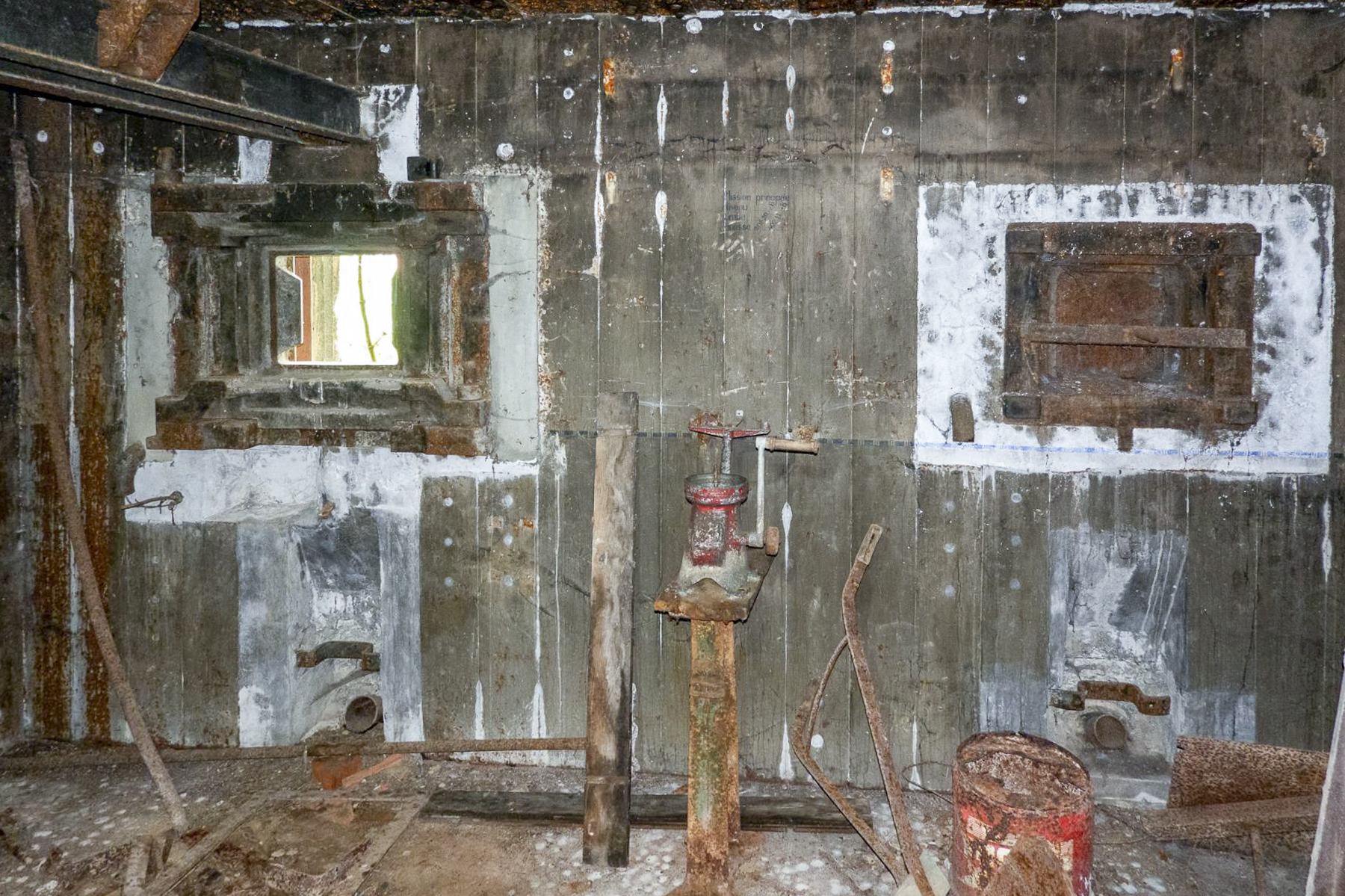 Ligne Maginot - ASCHBACH OUEST - (Casemate d'infanterie - Simple) - Chambre de tir - Michel Teiten