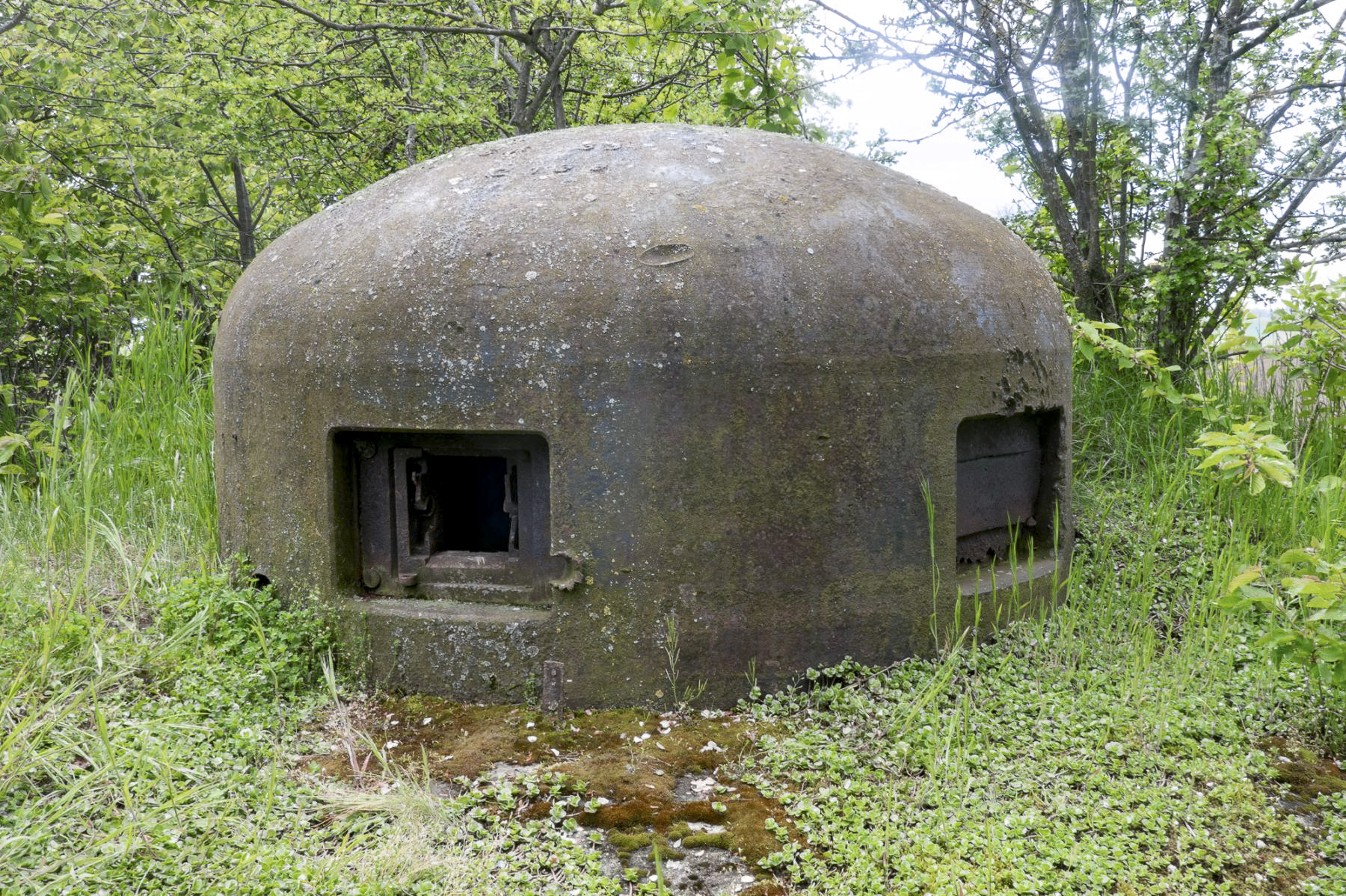 Ligne Maginot - ASCHBACH OUEST - (Casemate d'infanterie - Simple) - Cloche GFM - Michel Teiten