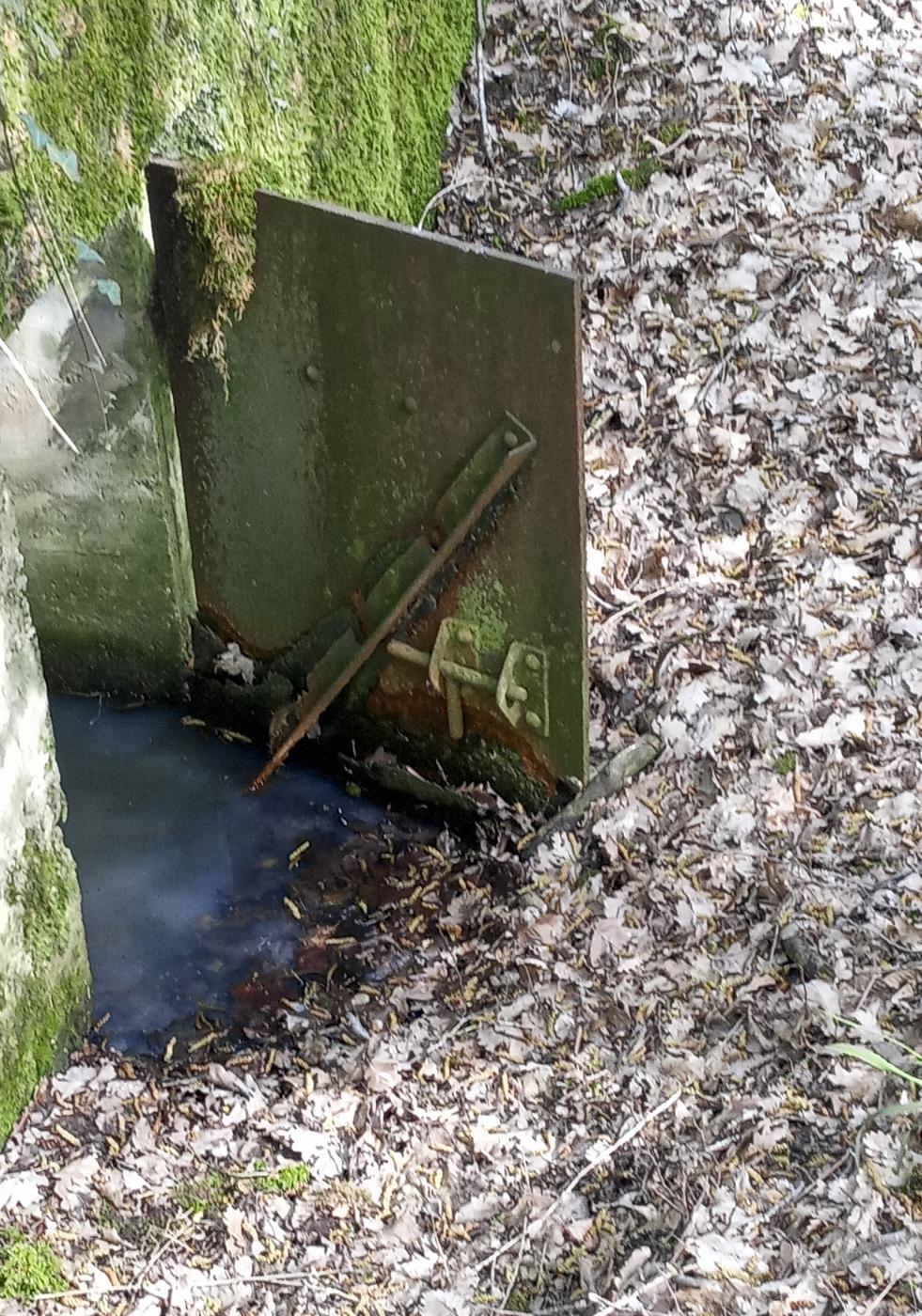 Ligne Maginot - CB205 - LONKICH 02 - (Blockhaus pour canon) - La porte de l'entrée du personnel - Marc Fossoul