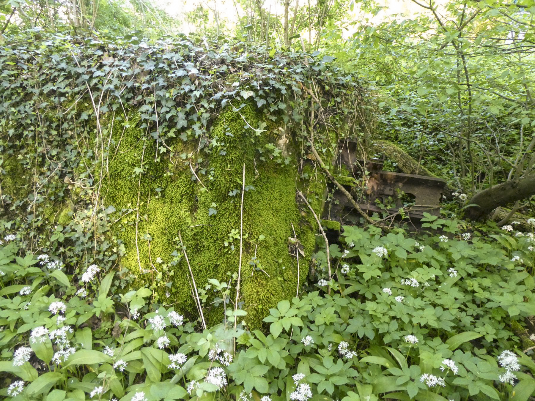 Ligne Maginot - GERITTMUEHLE - (Barrage de Route) - Les restes du barrage - ELLENA Daniel-CUNY Philippe