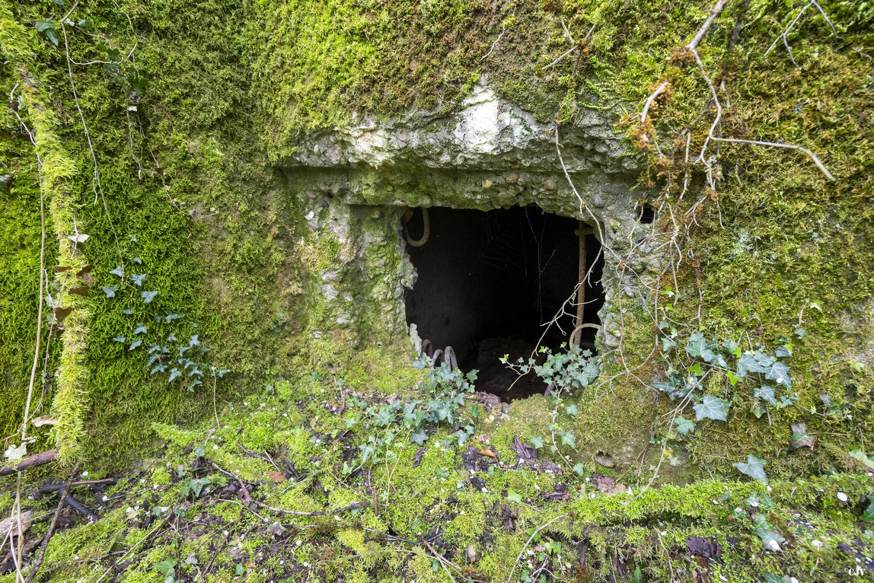 Ligne Maginot - BB303 - (Blockhaus pour arme infanterie) - Le créneau - Lia VERMEULEN