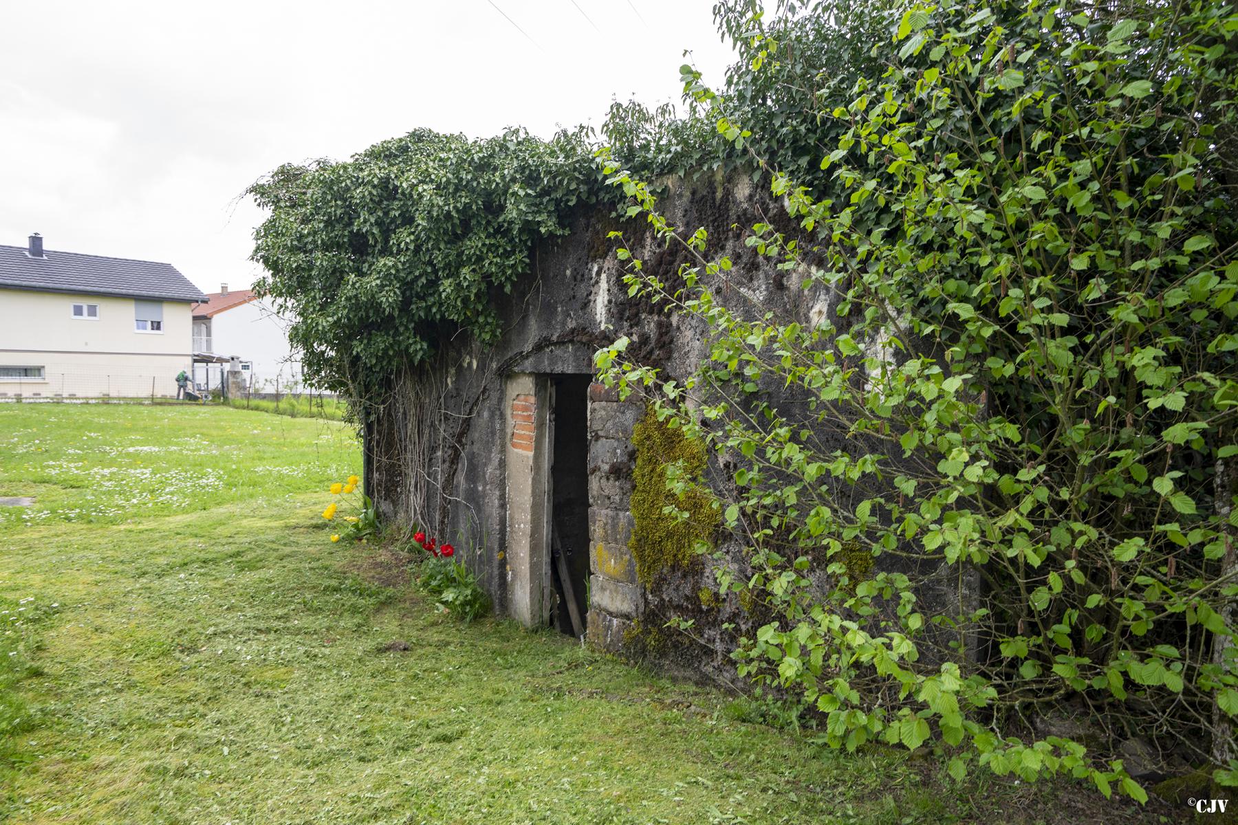 Ligne Maginot - BB356 - DALSTEIN EST - (Blockhaus pour arme infanterie) - L'entrée est réduite - Lia VERMEULEN