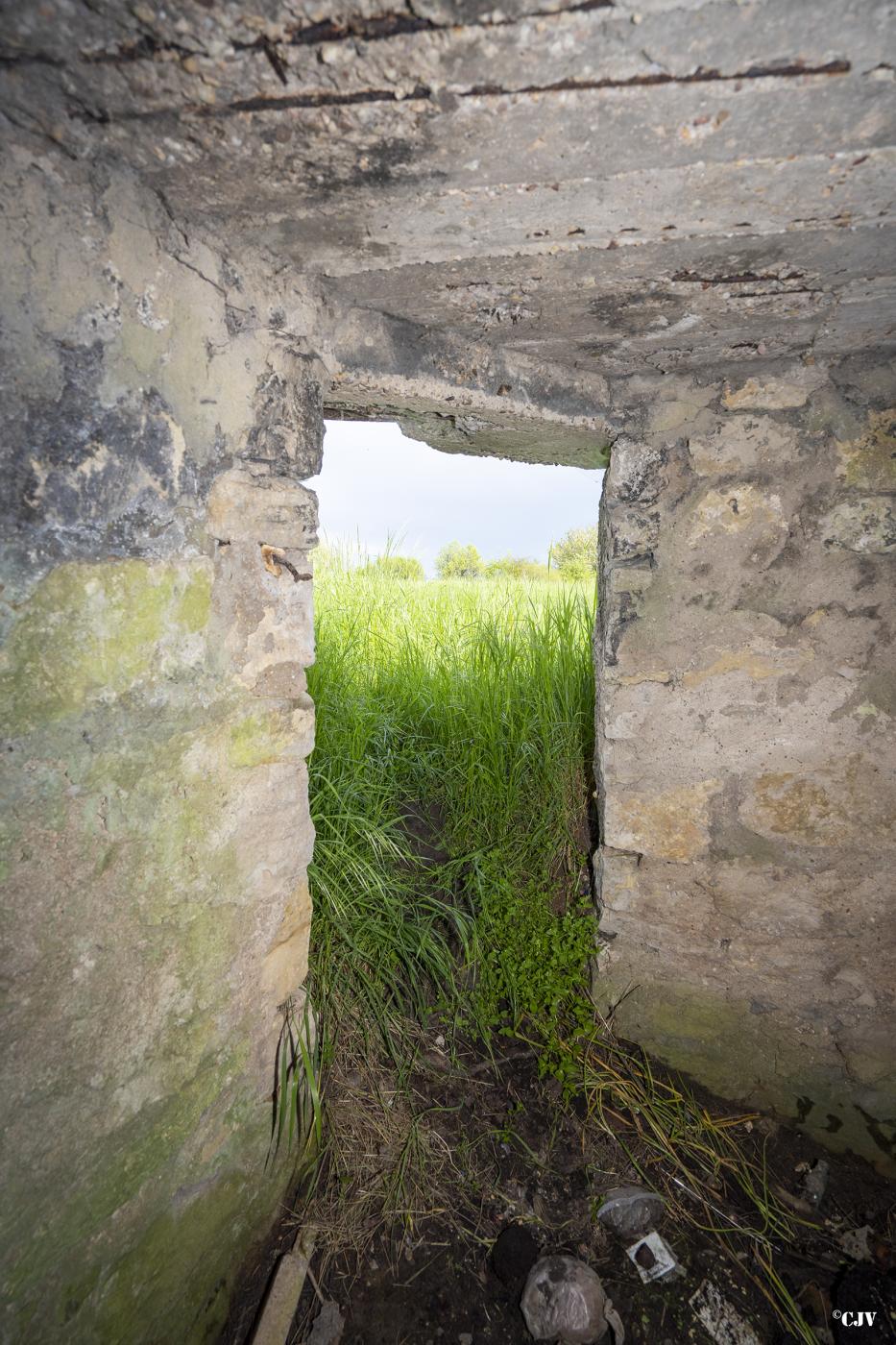 Ligne Maginot - KNOPP 1 - (Blockhaus pour arme infanterie) - L'entrée - Lia VERMEULEN