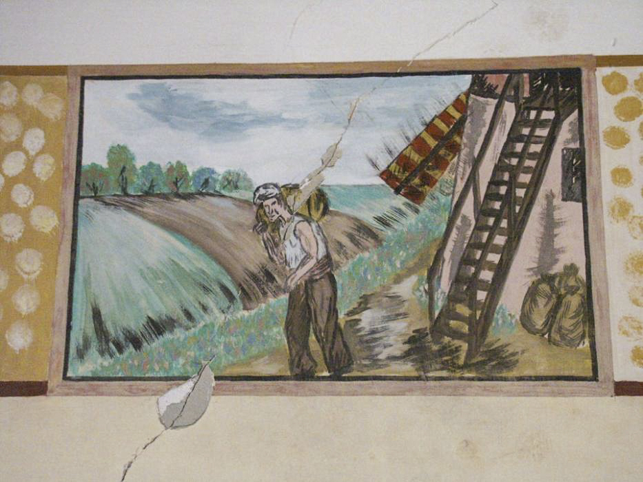 Ligne Maginot - LEMBACH - (Camp de sureté) - Peinture murale
Meunier