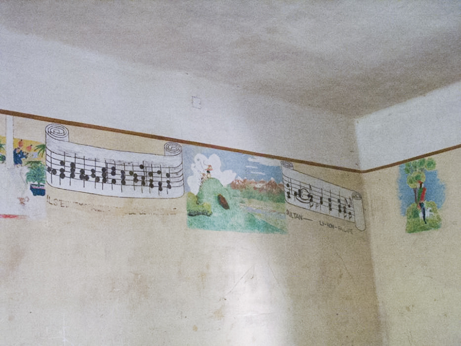 Ligne Maginot - LEMBACH - (Camp de sureté) - Peinture murale